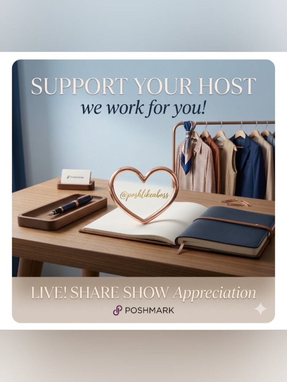 Host Support Appreciation. @poahlikeaboss I Work Hard For You.Share Show SHARES